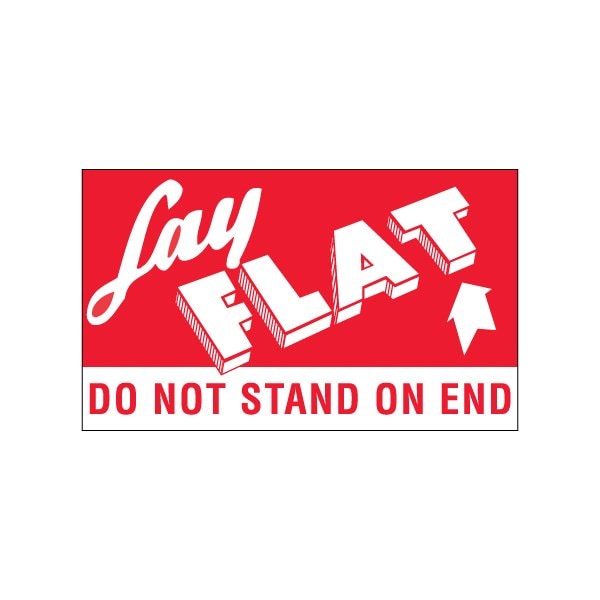 Bsc Preferred 3 x 5'' - ''Lay Flat'' Fluorescent Green Labels BUY00021519 - main